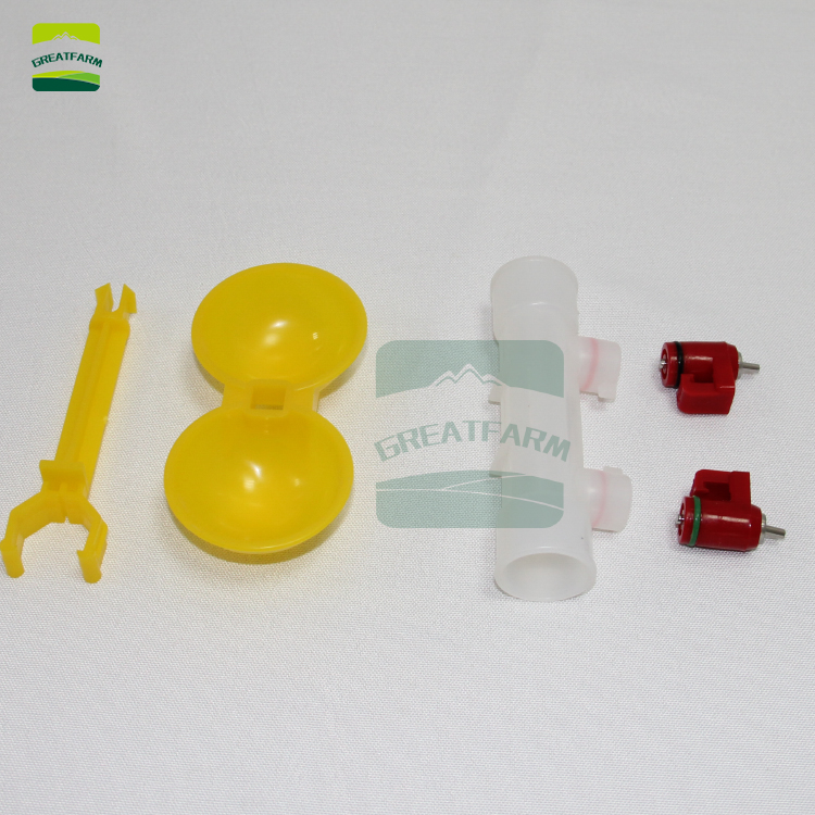 Enhanced Edition 25mm Water Pipe Yellow Nipple Drinker