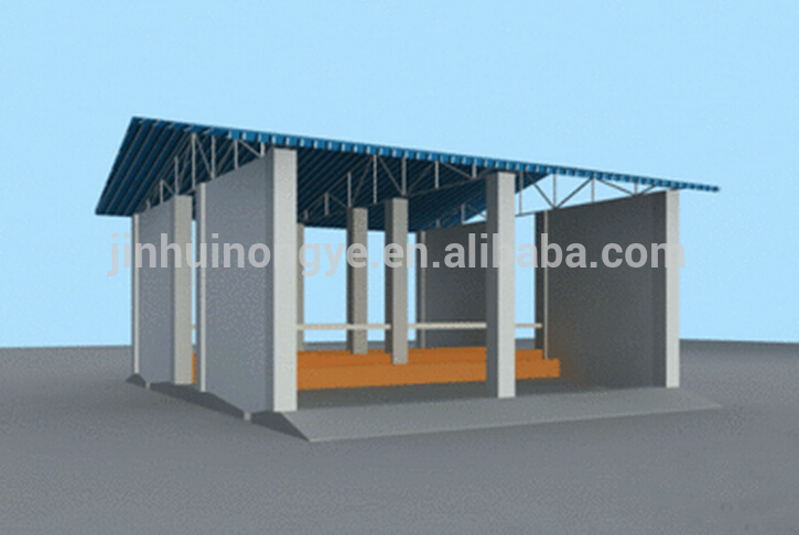 Goat farm overall design drawings