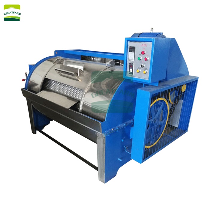 Industrial wool washer